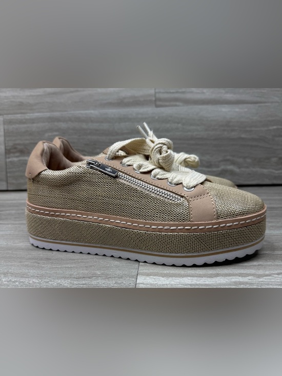 Donald J. Pliner Shoes - NEW! Donald J. Pliner Dew Raffia Platform Sneaker Womens Size 6